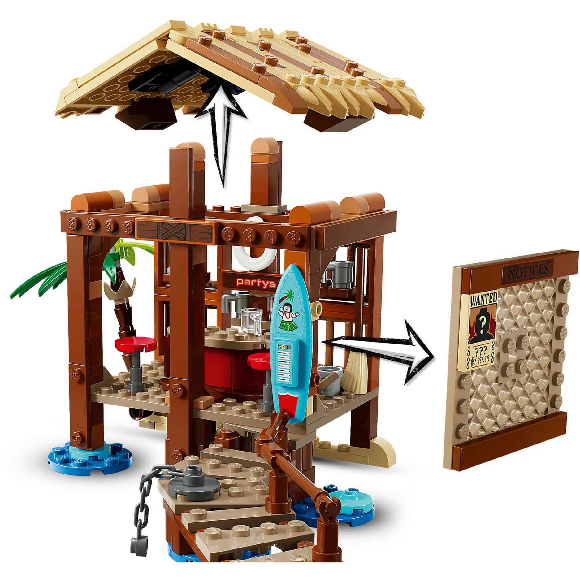 LEGO® One Piece Hütte im Windmühlendorf 75636