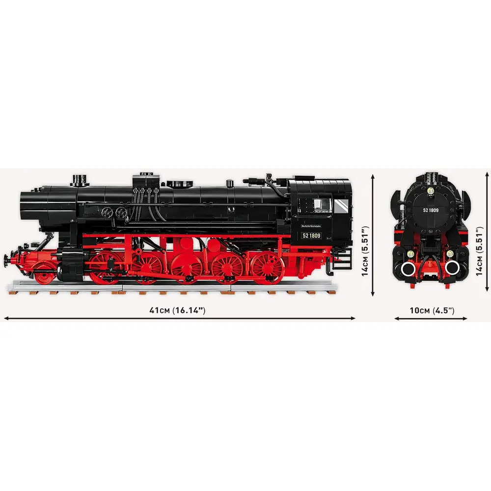 Cobi 6282 DR BR 52 Steam Locomotive Cobi 6282 DR BR 52 Steam Locomotive