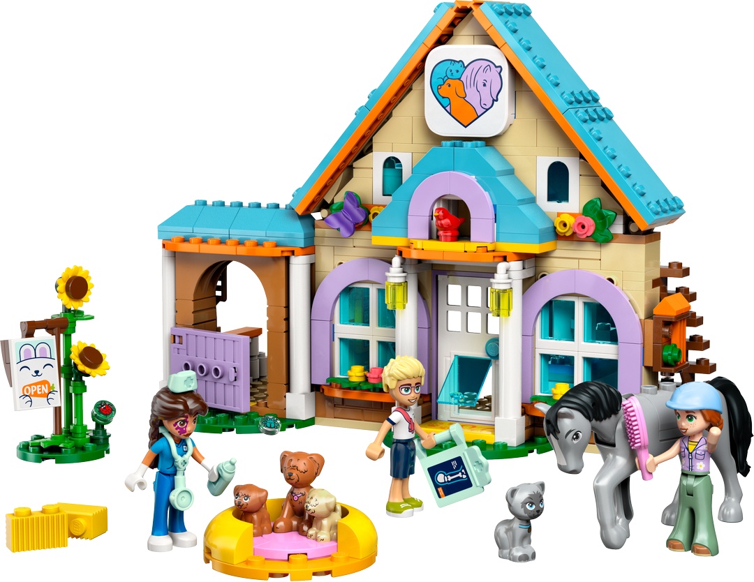 LEGO® Friends 42651 Tierarztpraxis für Pferde und