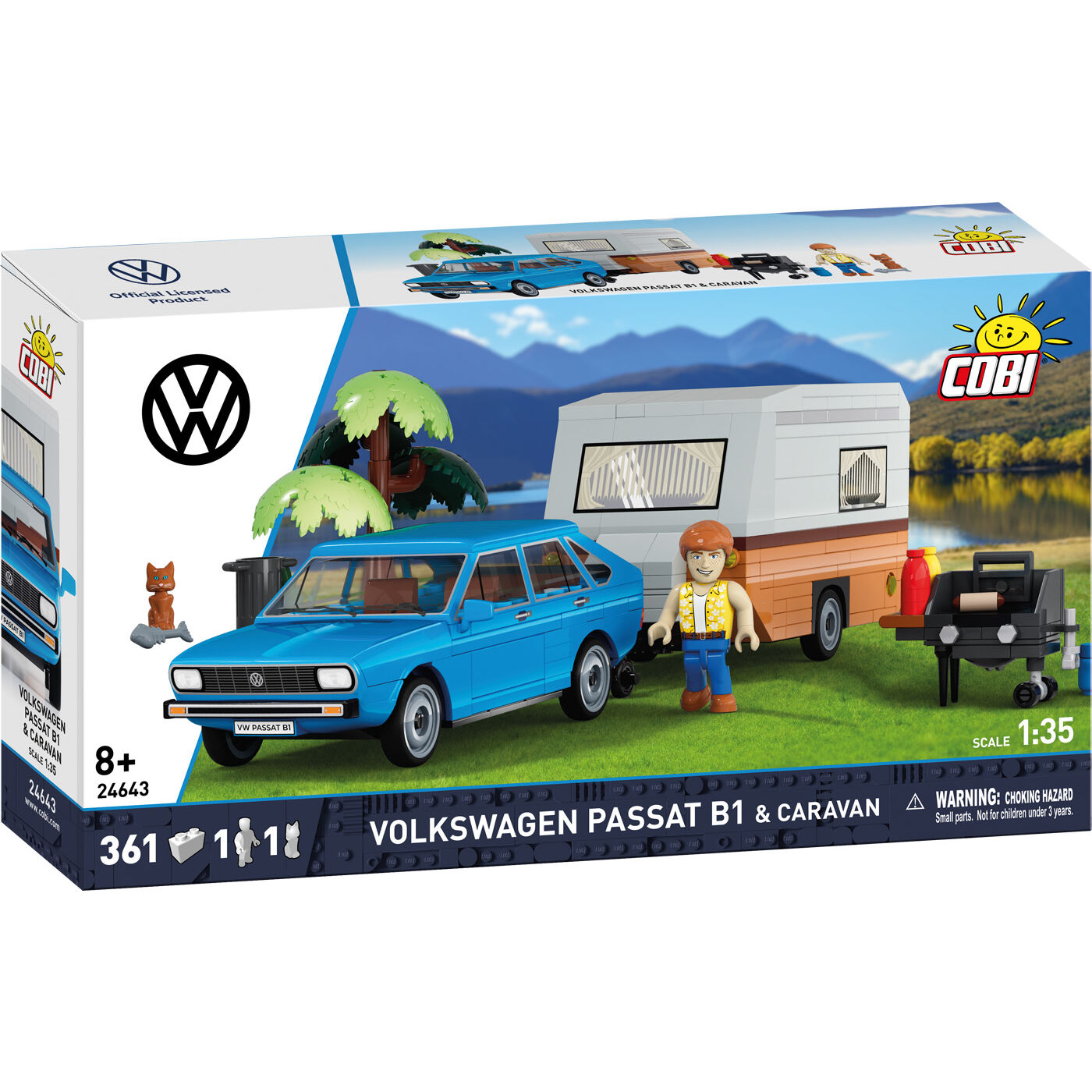 COBI 24643 - PASSAT B1 W/caravan
