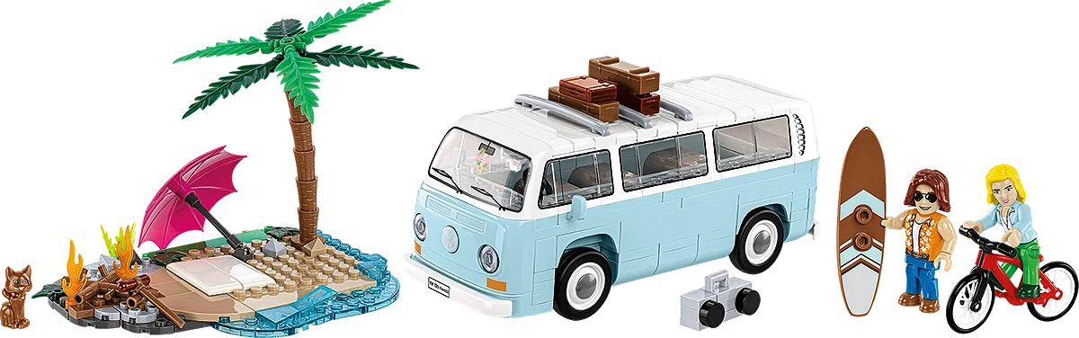 COBI Volkswagen T2a Kombi Scale 1:35 COBI Volkswagen T2a Kombi Scale 1:35