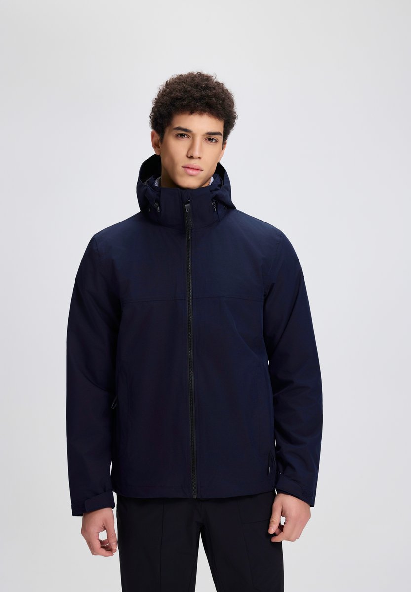 ICEPEAK 956011507I AALEN Regenjacke Herren Dunkelblau Gr. 58