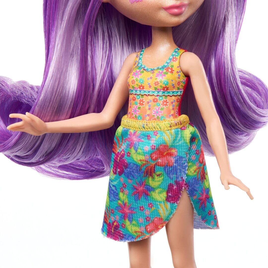 Mattel Enchantimals Sunshine Beach Sabindra Sloth Puppe - HRX82