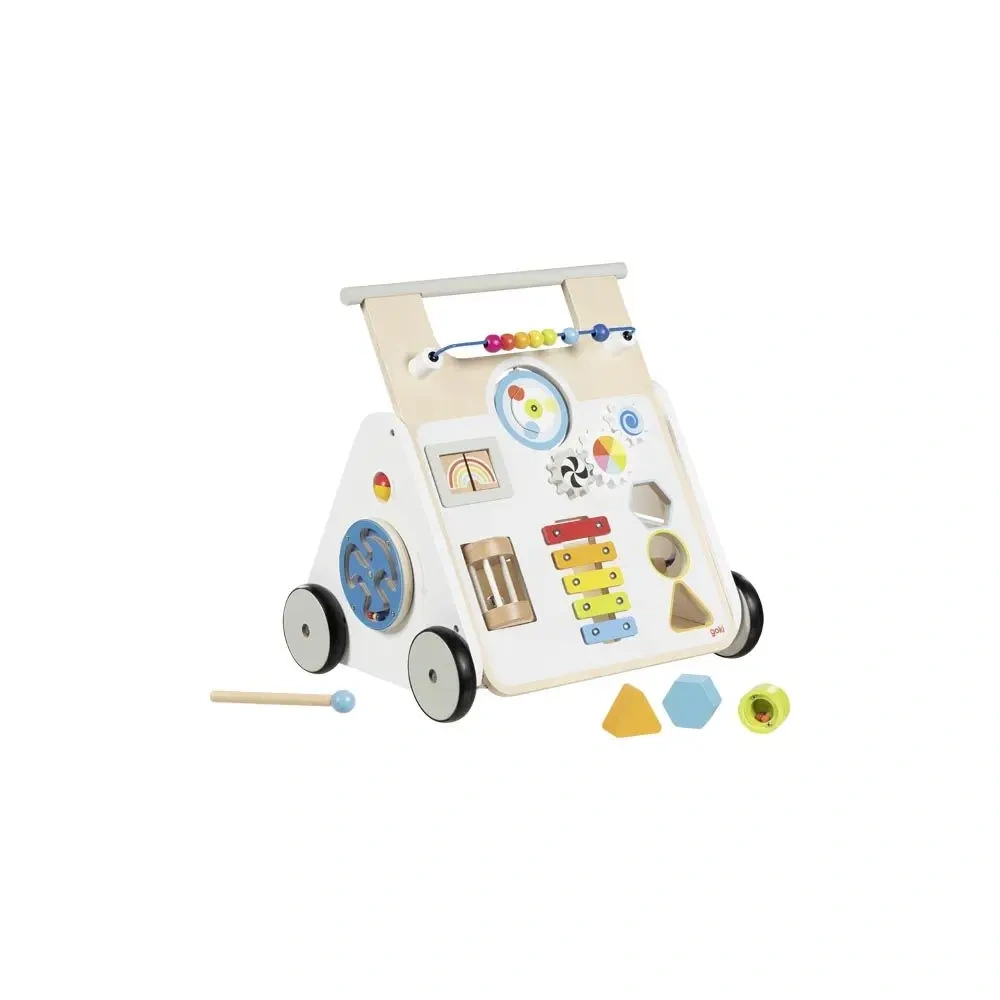 goki Lauflernwagen „KiddyCruiser“ - stabile Lauflernhilfe für erste Schritte goki Lauflernwagen „KiddyCruiser“ - stabile Lauflernhilfe für erste Schritte