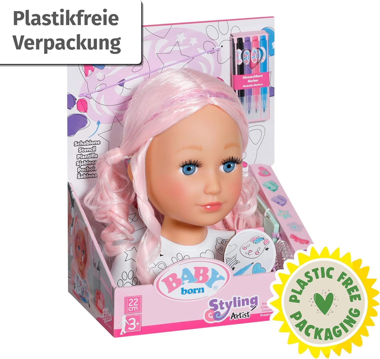BABY born® Stylingkopf Kreativ