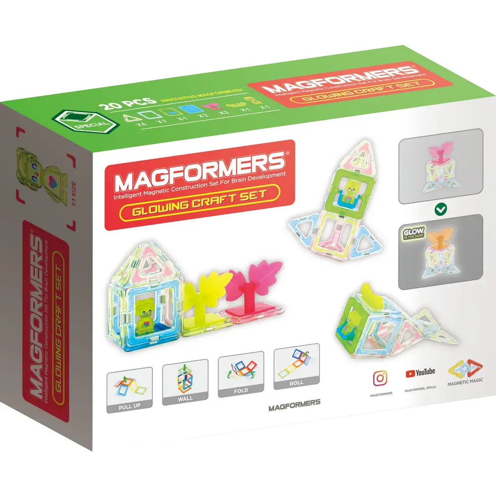 Magformers Glowing Craft Set