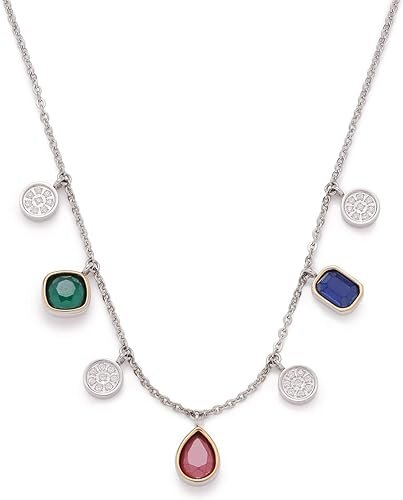 Zubehor, Schmuck, Halskette, Edelstein