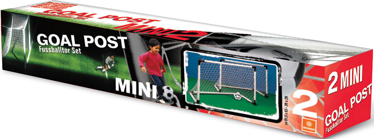 Goal Set 2 Mini-Tore mit Ball Goal, Set, 2, Mini-Tore, mit, Ball, Person