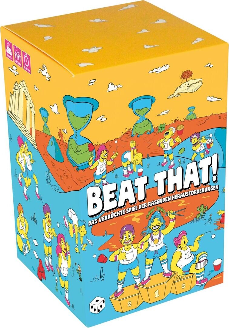 Beat, That!, Person, Gesicht, Kopf, Person, Gesicht, Kopf, Person, Gesicht, Kopf