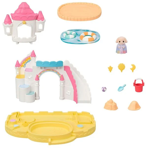 Sylvanian Families 5746 Erlebniskindergarten Sandkasten und Pool