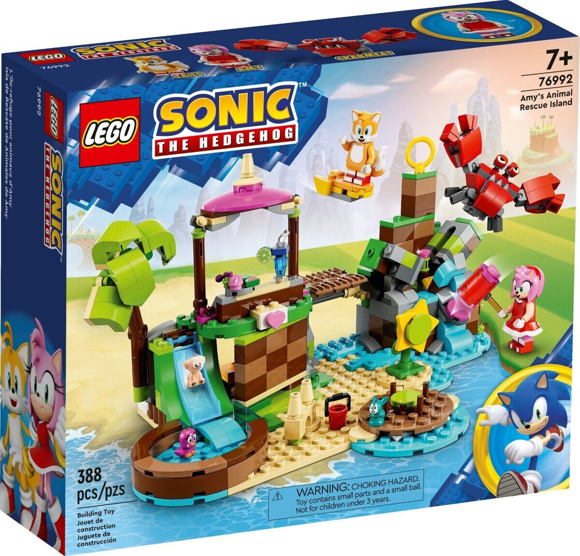 LEGO, 76992, Sonic, Amys, tierrettungsinsel, Person