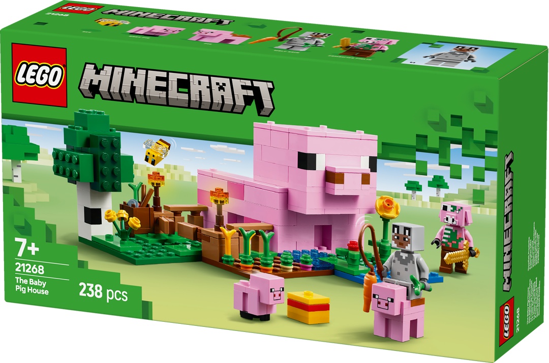 LEGO® Minecraft™  21268 Das Babyschwein-Haus