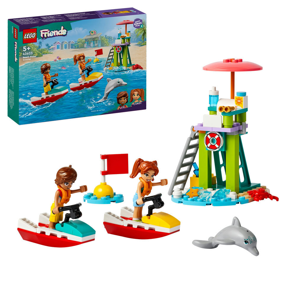 LEGO® Friends Rettungsschwimmer Aussichtsturm mit Jetskis 42623 Spielzeug, Person, Spielbereich