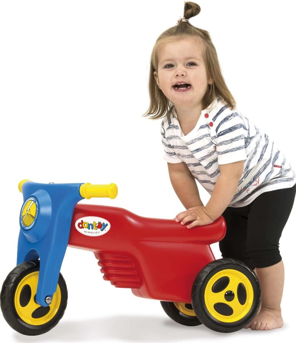 Dantoy, 3321, Motorrad, mit, GummirädernKinderfahrzeug, mit, 3, Rädern,, L:, 58,5, cm Dantoy 3321 Motorrad mit GummirädernKinderfahrzeug mit 3 Rädern, L: 58,5 cm