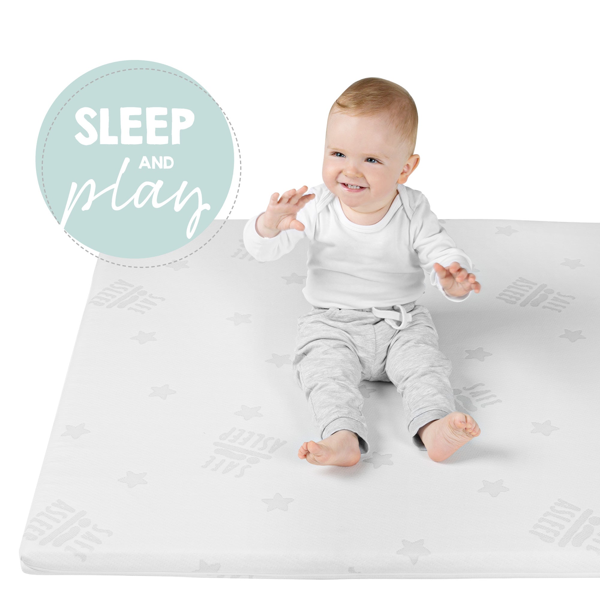 Roba 213008 Laufgittermatratze, rechteckig weiß – Matratzen - Produktbild 4