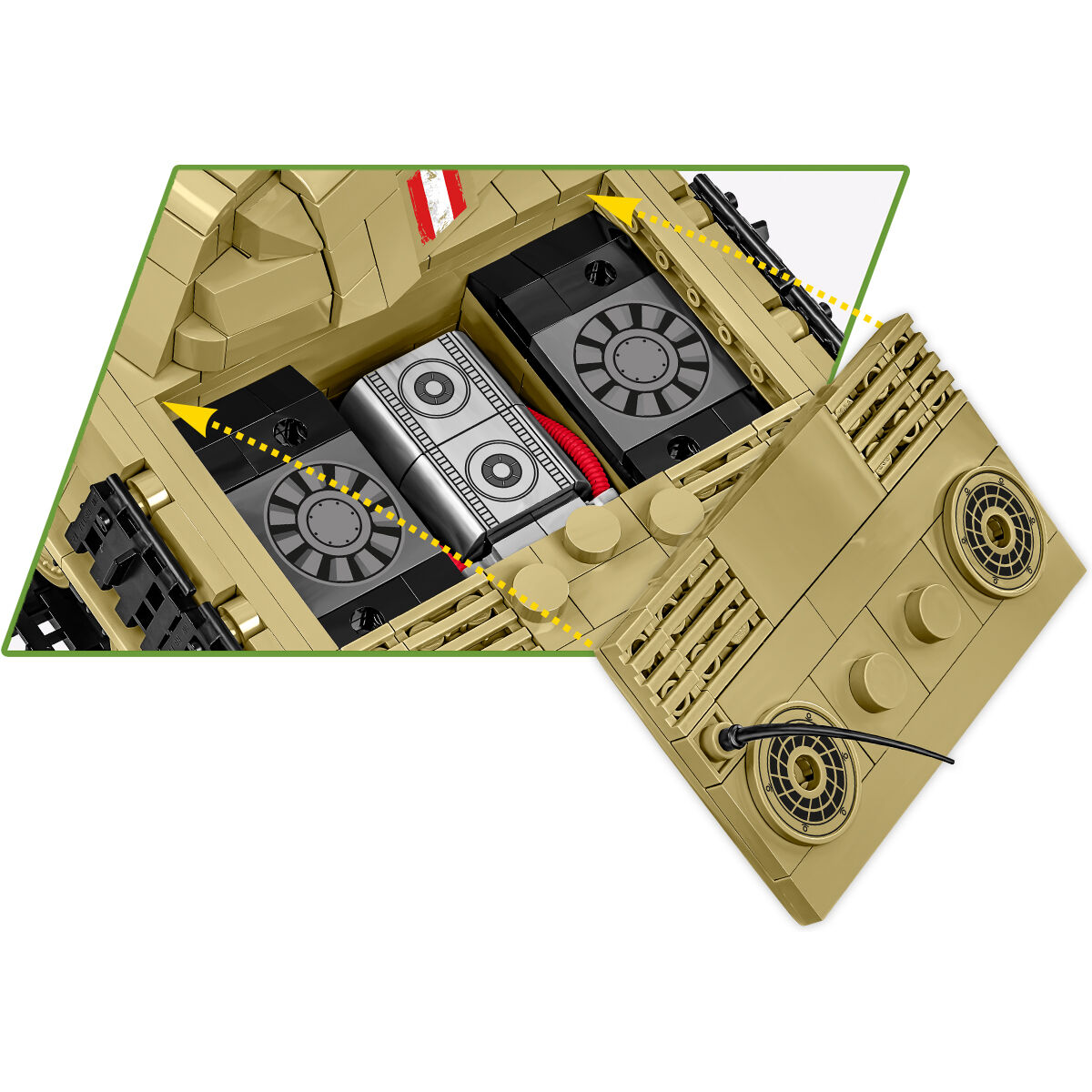 COBI 2655 - PANZER V Panther AUSF. G PUDEL, 1:28 - Bild 10