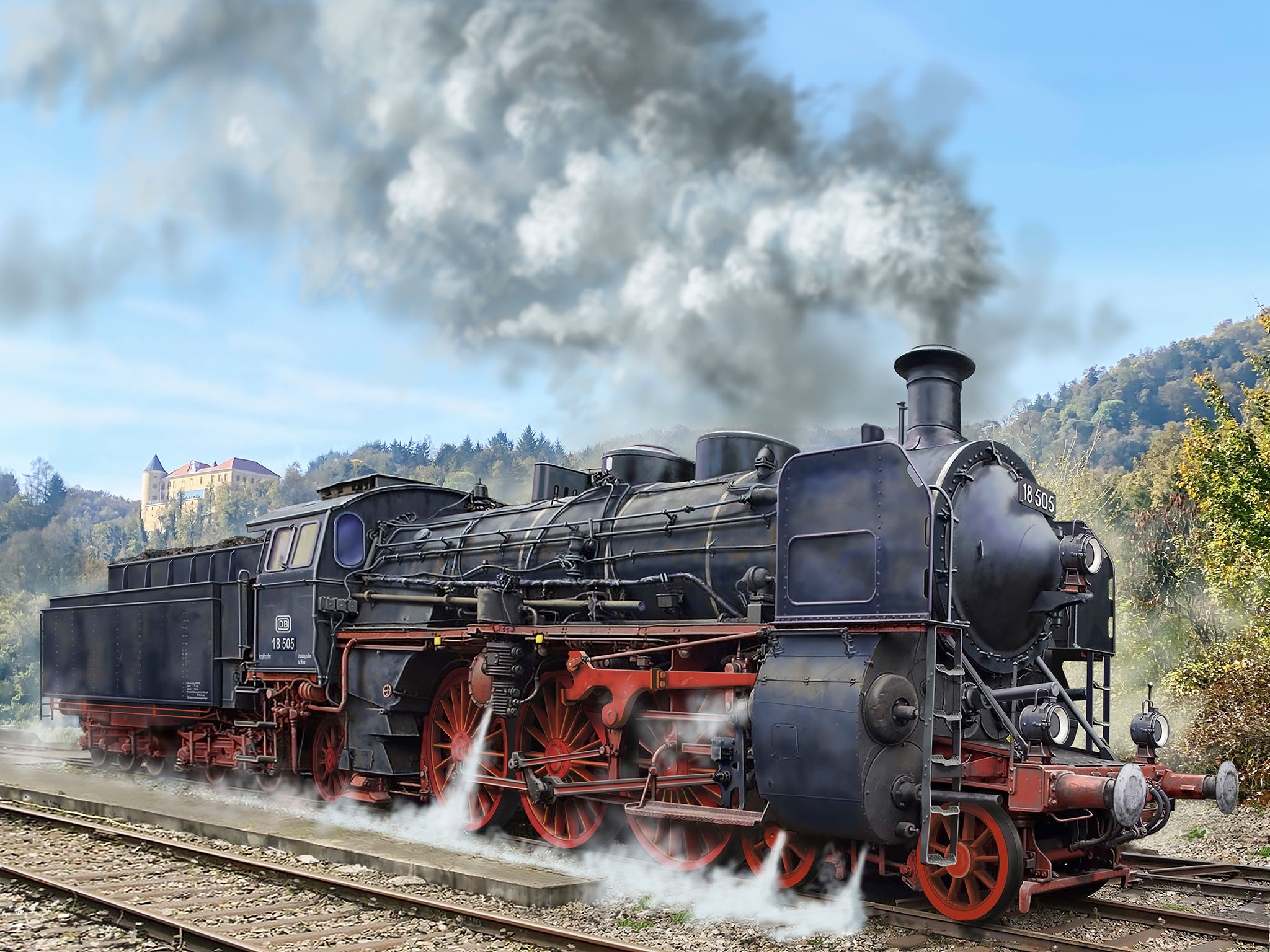 Lokomotive, Eisenbahn, Zug, Motor, Dampfmaschine