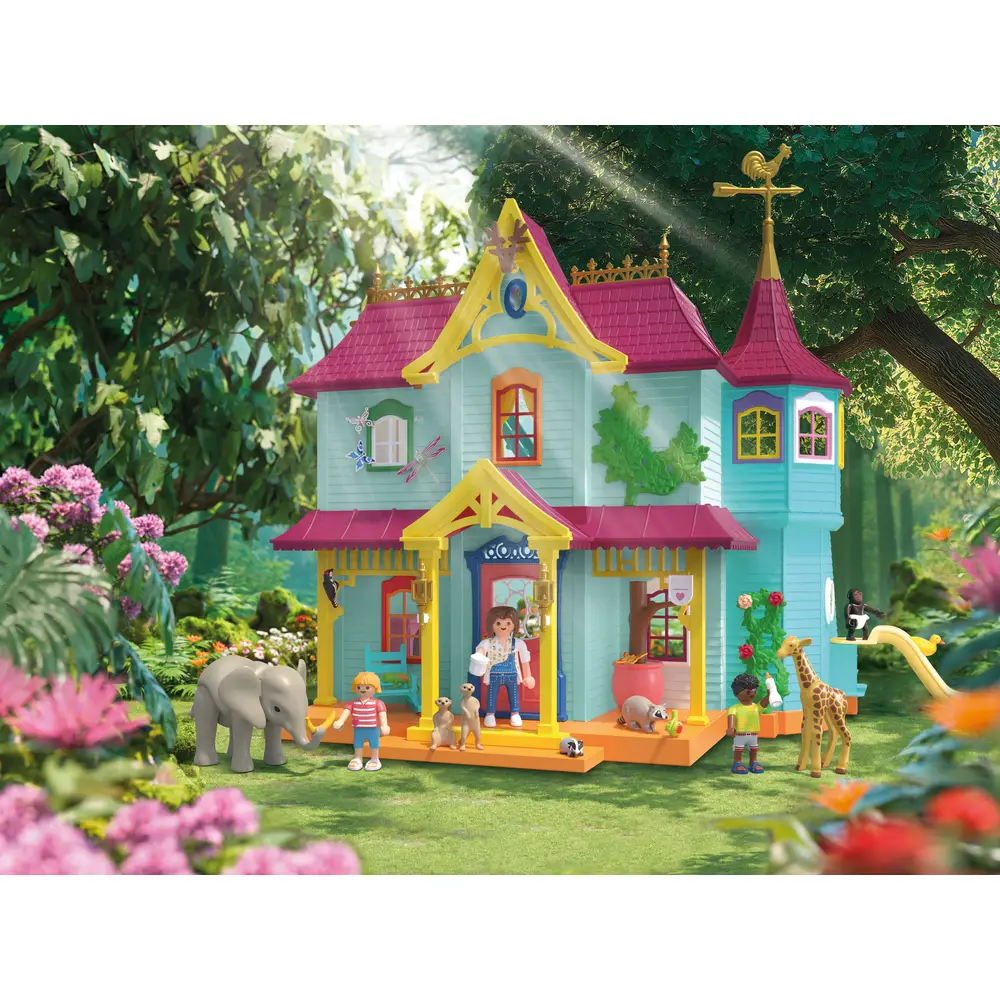PLAYMOBIL 71852 Kunterbunte Tiervilla
