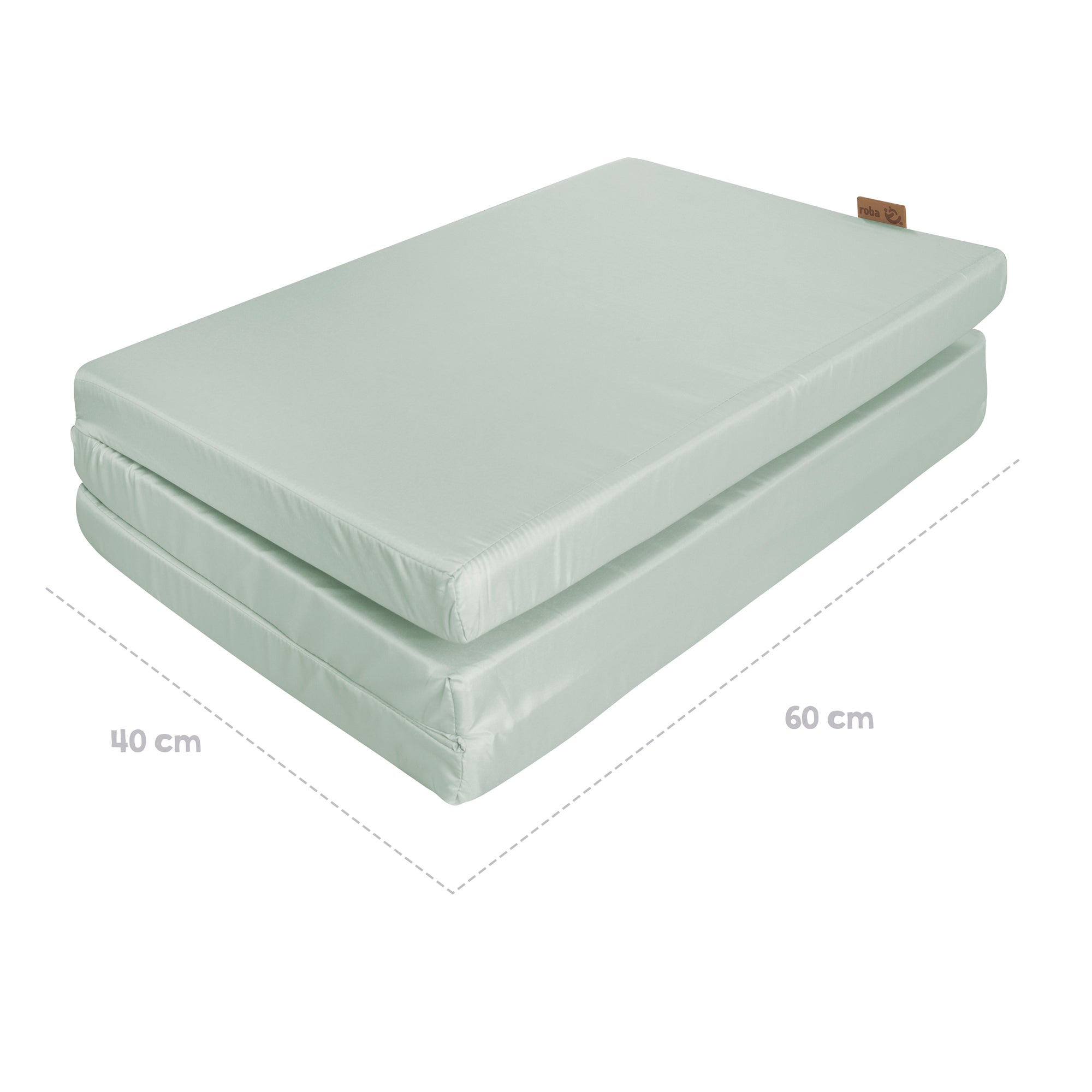 Roba 0269V241 Reisebettmatratze Frosty green – Reisematratzen - Produktbild 6