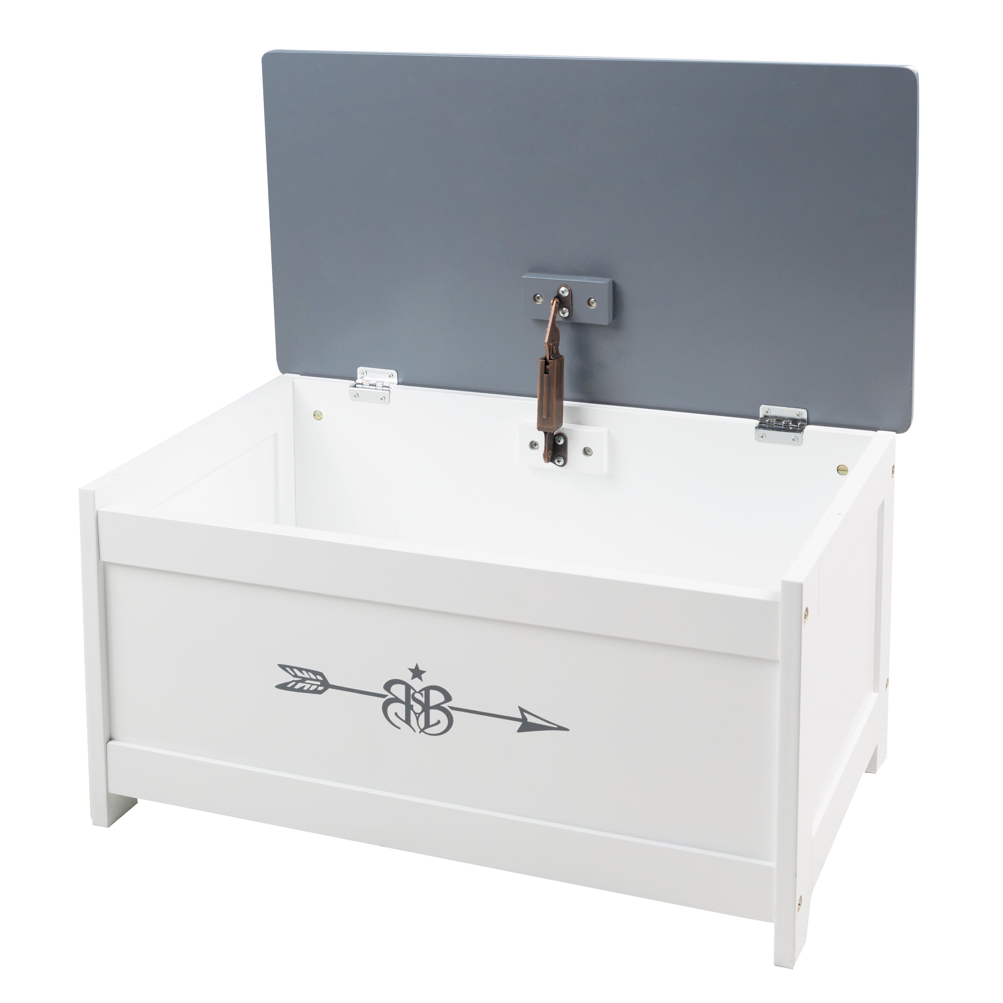 Roba 450518RS3 Spielzeugtruhe Rock Star Baby 3 weiß – Spielmöbel - Produktbild 2