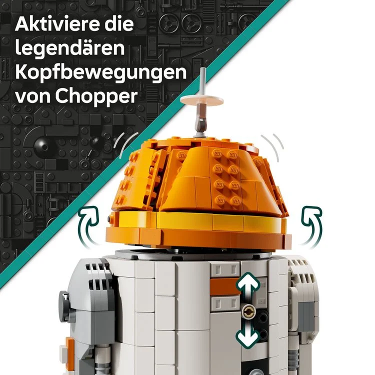 LEGO® Star Wars™ 75416 Astromech-Droide Chopper (C1-10P)™
