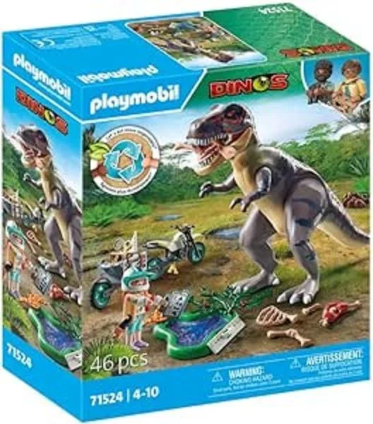 PLAYMOBIL, 71524, T-Rex-Spurensuche
