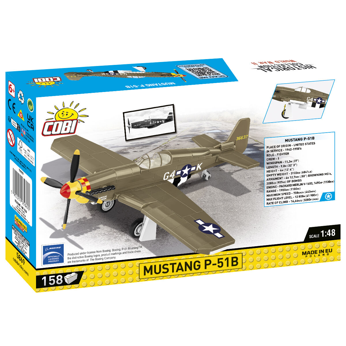 COBI 5869 - Mustang P-51B - Bild 2