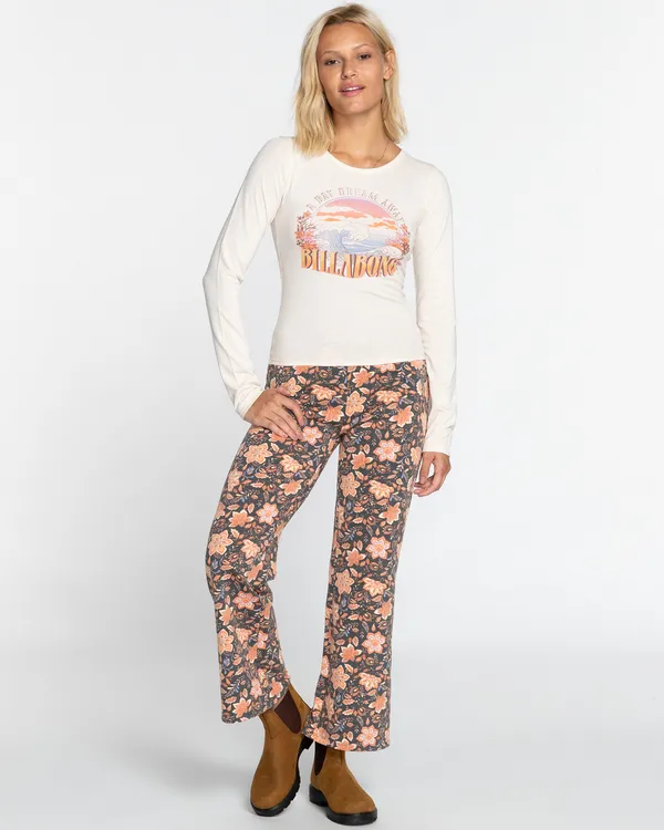 Billabong Shirt Langarm Damen Weiß GR. L