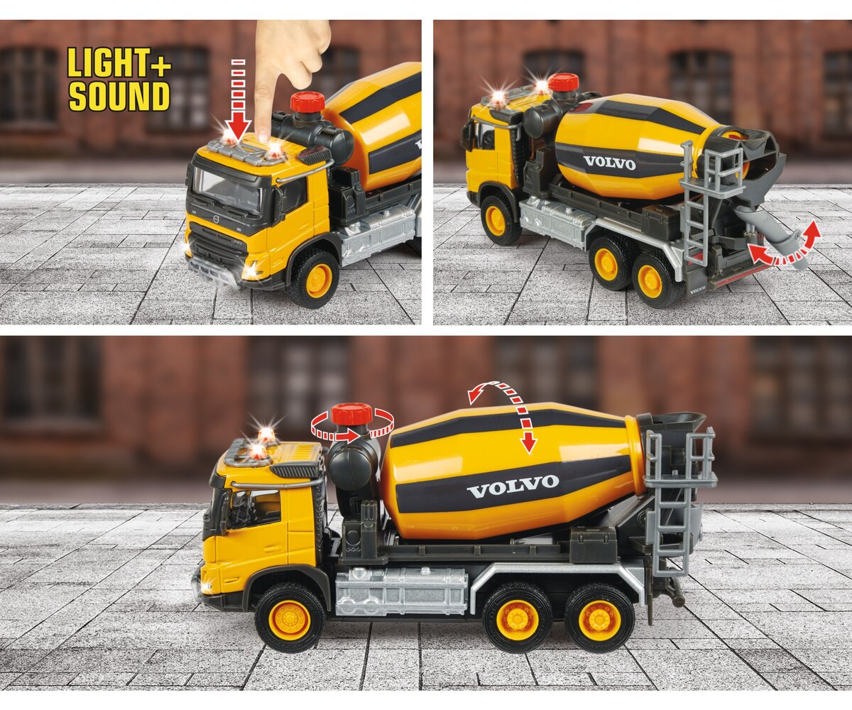 Majorette Volvo Truck Cement Mixer (213723002)