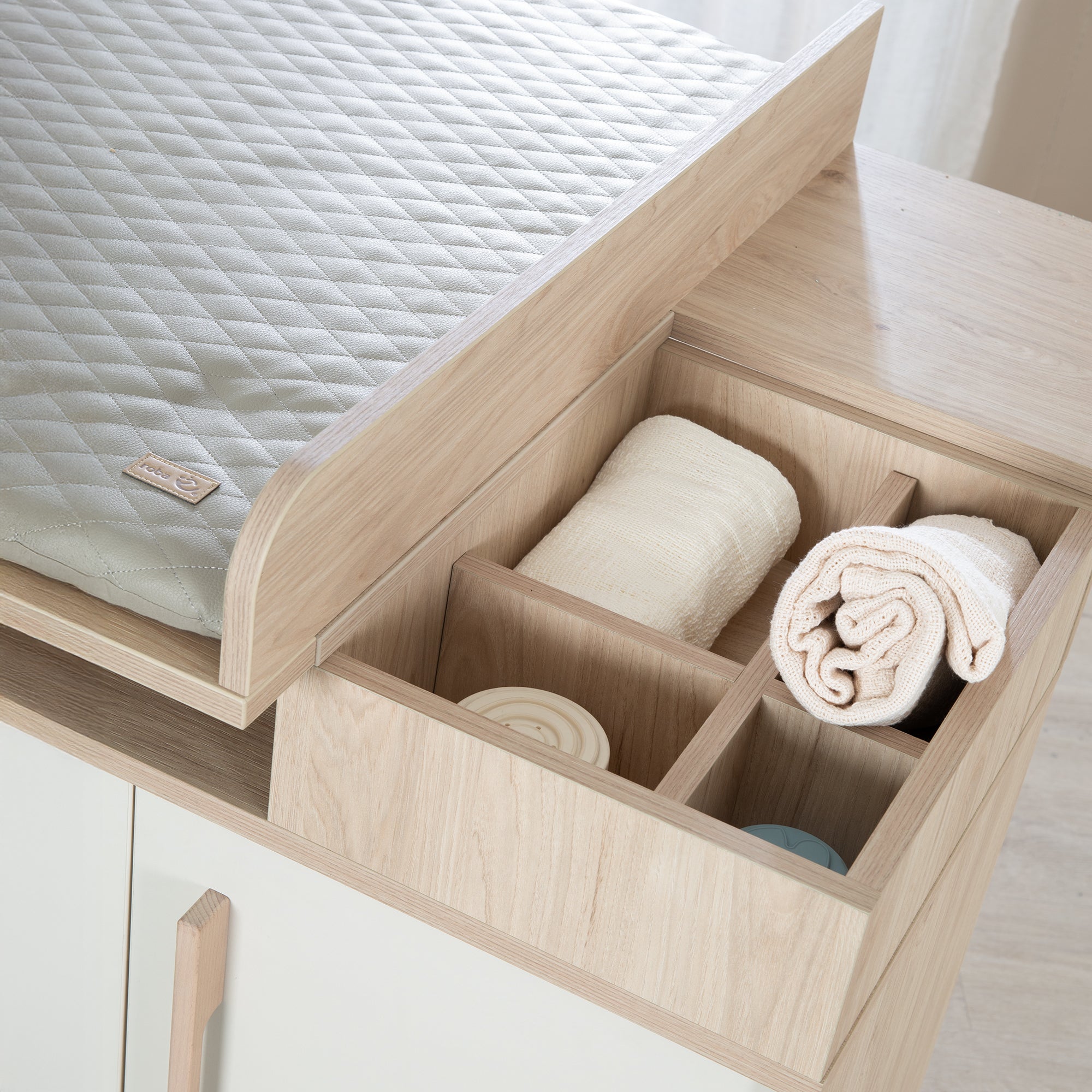 Roba 1731888 Wickelkommode breit Elva Cashmere - Produktbild 5