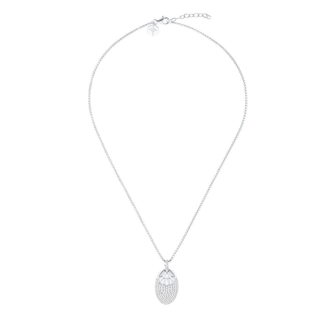 JOOP!, Kette, Venezia, Silber, 925, Damen, Silber, 42+3, cm, 2036786, Zubehor, Schmuck, Halskette, Anhänger, Diamant