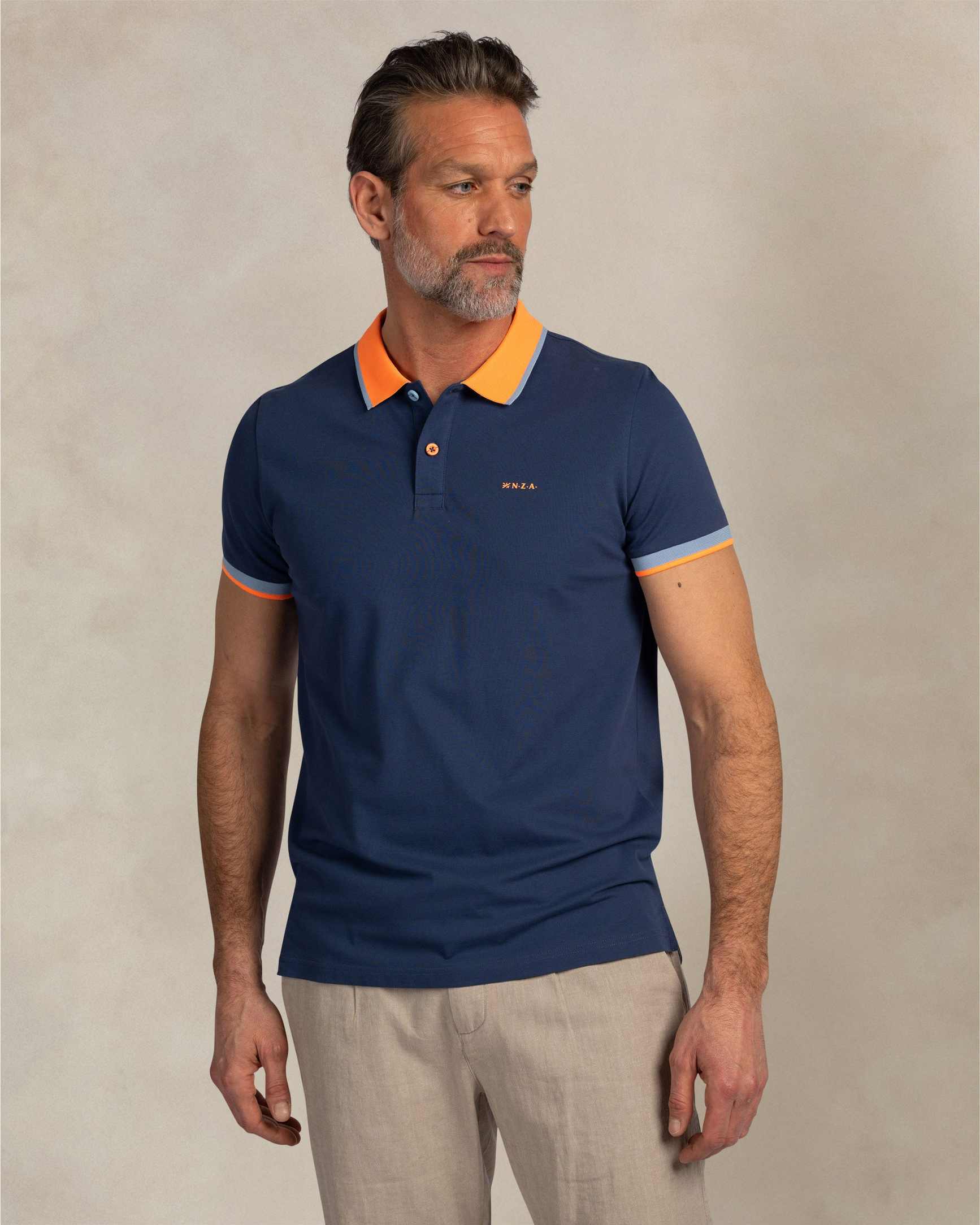 NZA 26CN131NS Poloshirt - Navy Blau - Bild 5