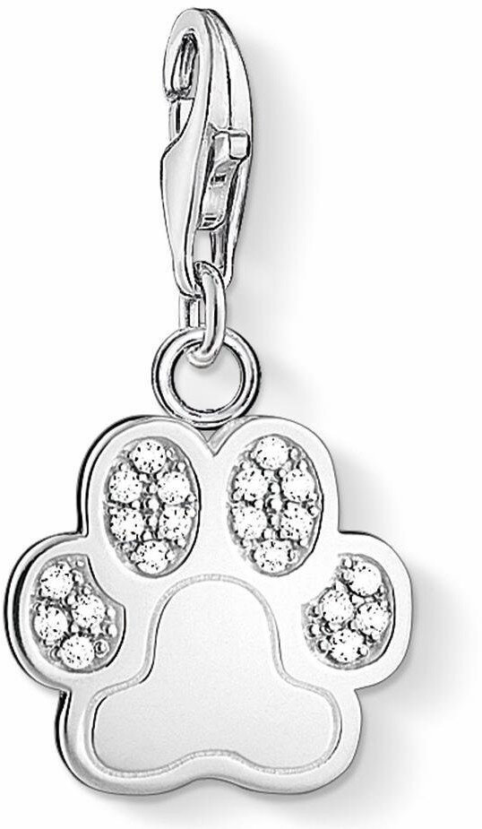 Thomas, Sabo, Charm, Anhänger, Tatze/Pfote, 1339-051-14, Zubehor, Ohrring, Schmuck, Anhänger
