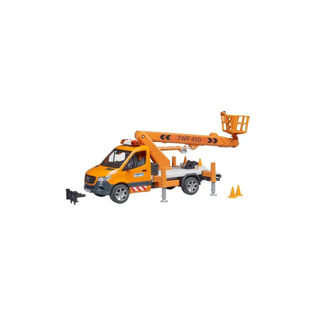Bruder_02679_Mb_Sprinter_Arbeitsbühne_Mit_Licht+Sound