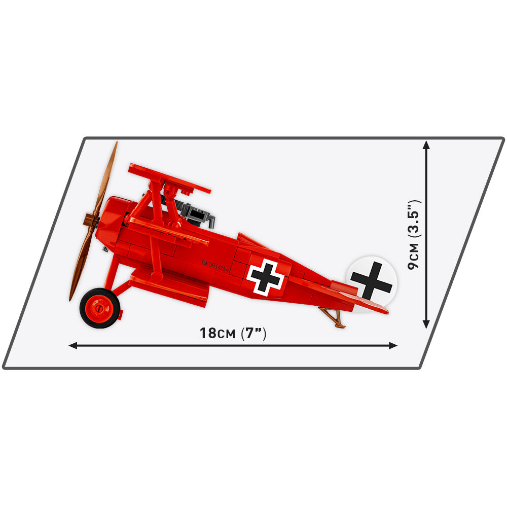 COBI 2996 - FOKKER DR.1 RED BARON - Bild 5