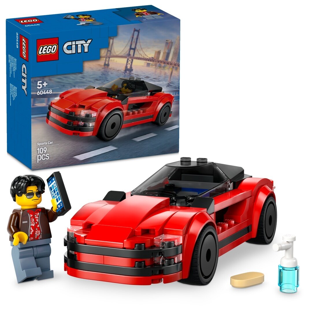 LEGO® City 60448 Roter Sportwagen