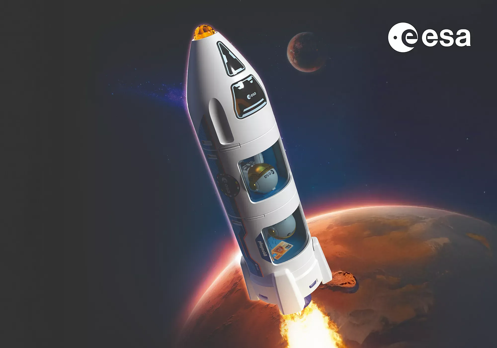 PLAYMOBIL® 72011 ESA: Mars-Forschungsrakete