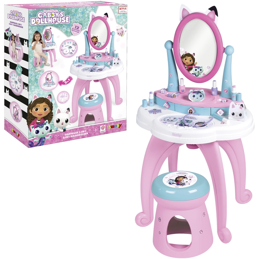 Smoby Gabby's Dollhouse Frisiersalon 7600320254