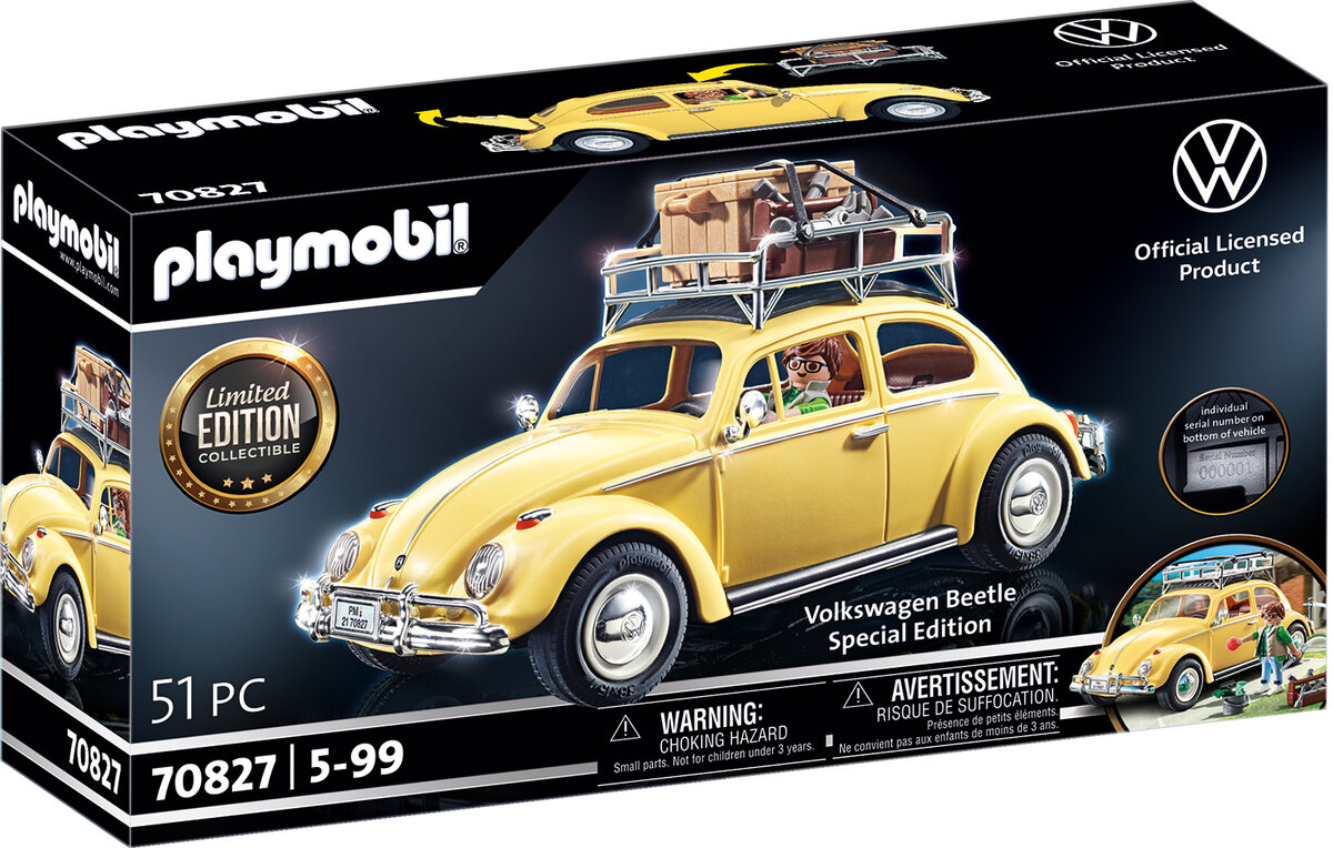 PLAYMOBIL 70827 Volkswagen Käfer Special Edition PLAYMOBIL, 70827, Volkswagen, Käfer, Special, Edition, Auto, Rad, Leichtmetallrad, Speiche