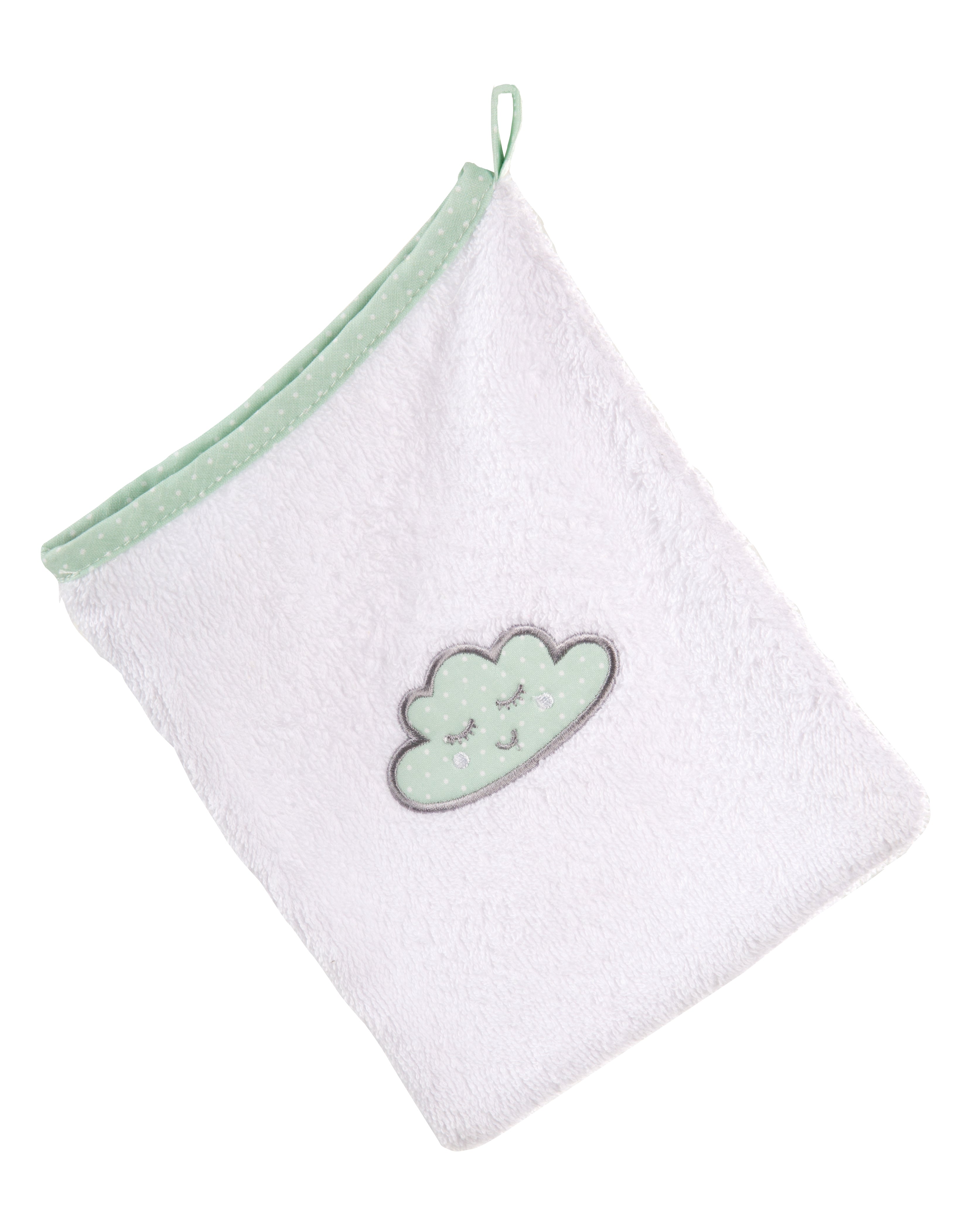 Roba 306102P199 3er Waschset Happy Cloud weiß – Heim Textilien - Produktbild 3