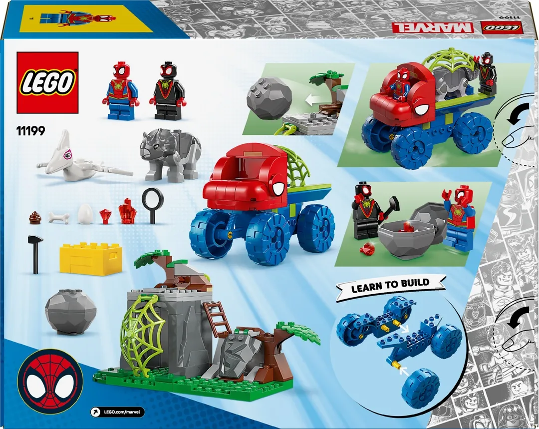 LEGO® Spidey und seine Superfreunde 11199 Spideys Team auf Rettungsmission im Dino-Truck