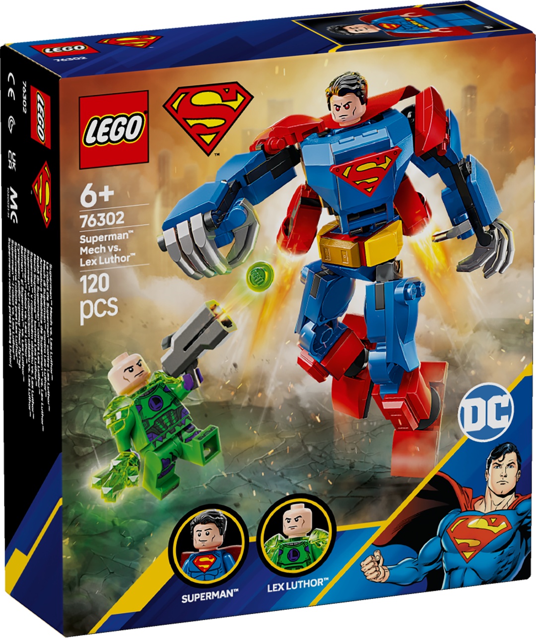 LEGO® DC Comics Super Heroes 76302 Superman™ Mech vs. Lex Luthor™