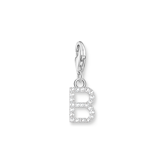 Thomas Sabo Anhänger Charm-Club 925 Sterling Silber Zirkonia Weiß 1942-051-14 Thomas, Sabo, Anhänger, Charm-Club, 925, Sterling, Silber, Zirkonia, Weiß, 1942-051-14, Zubehor, Ohrring, Schmuck