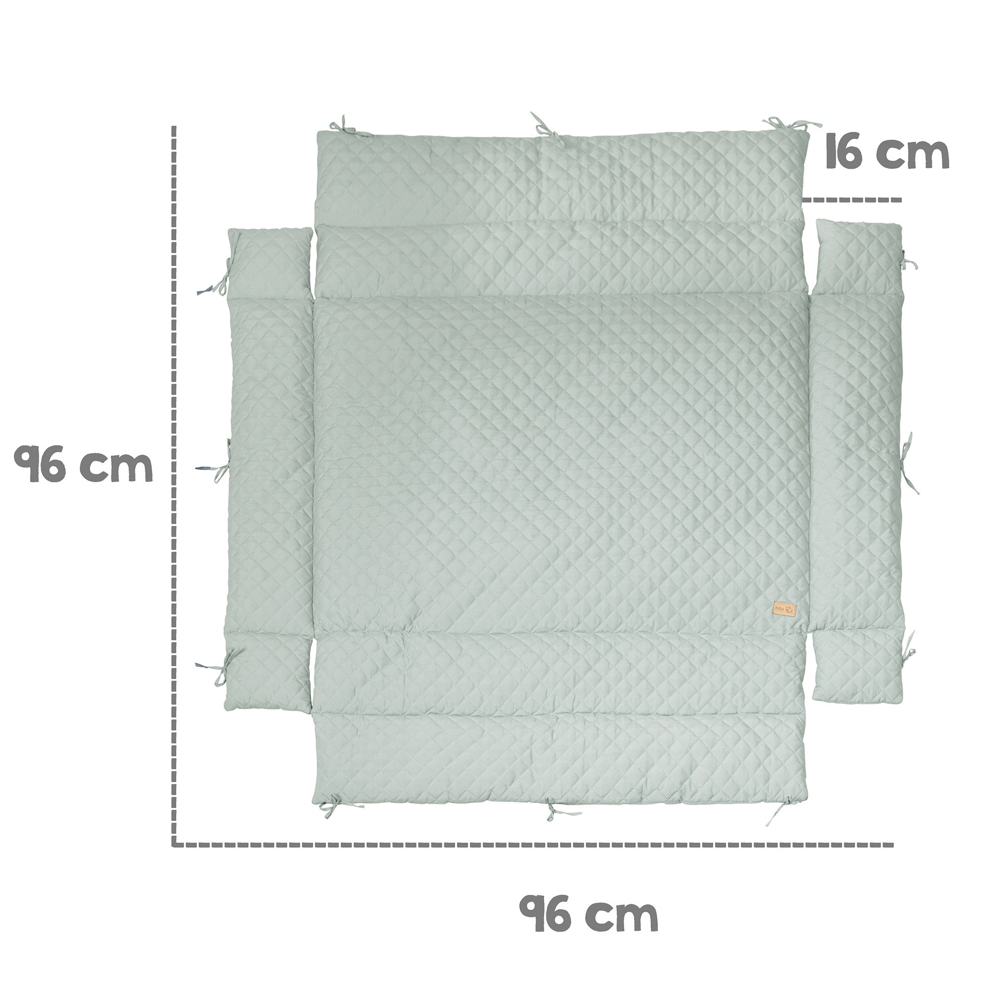 Roba 377077V241 Universal-Laufgittereinlage grün frosty green – Laufgittereinlagen - Produktbild 3