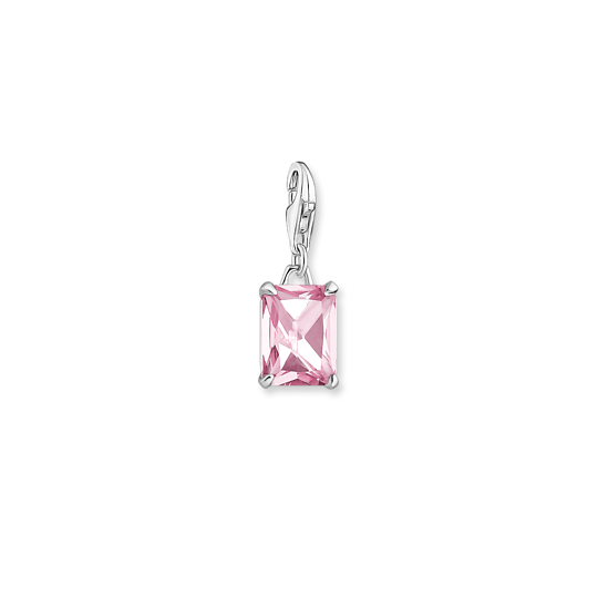 Thomas, Sabo, Armband, Charm-Club, Pendant, 925, Zirconia, Pink, Garden, &, Nature, 1920-051-9, Zubehor, Schmuck, Edelstein
