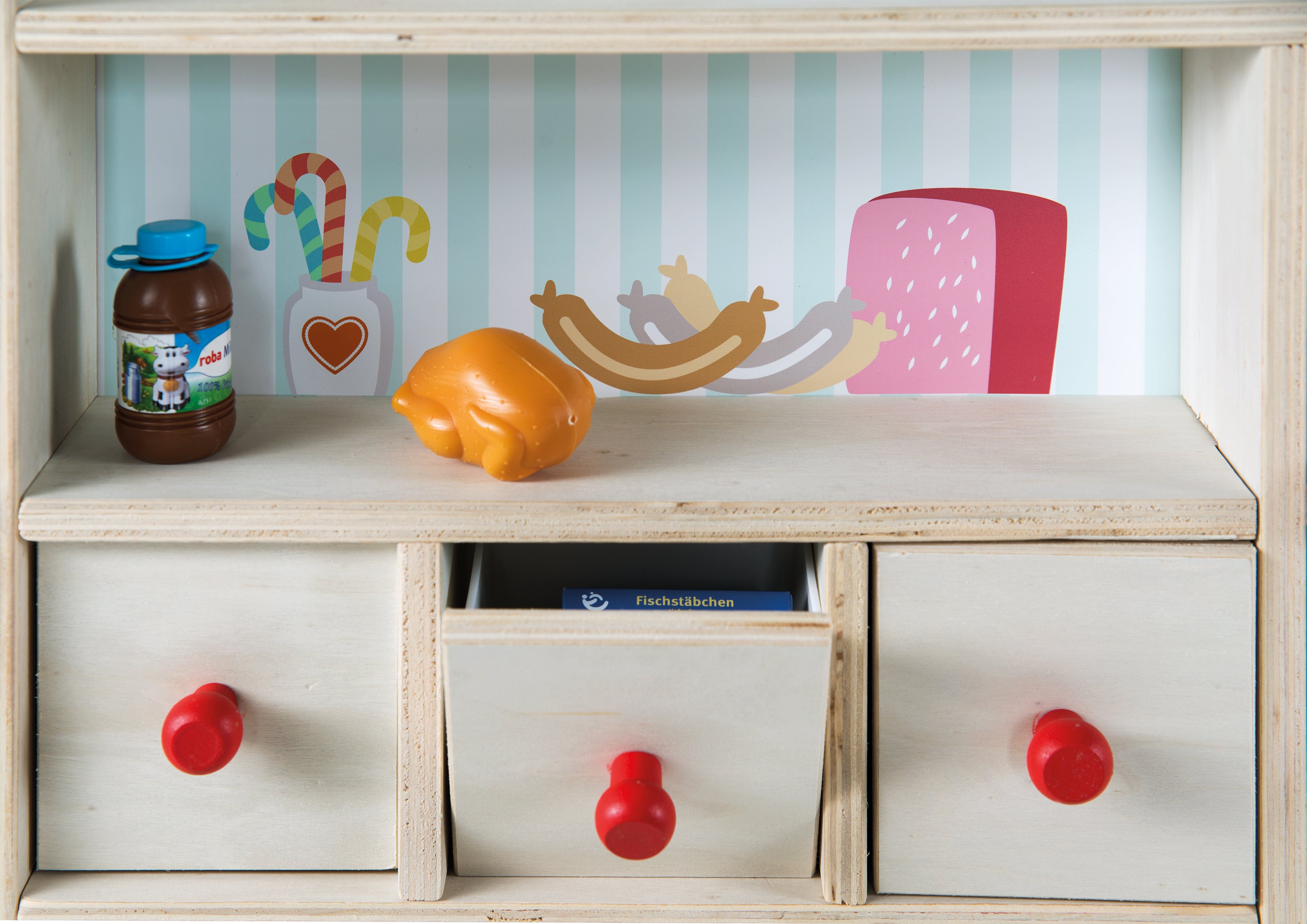 Roba 480021 Verkaufsstand natur lackiert – Rollenspiel - Produktbild 4