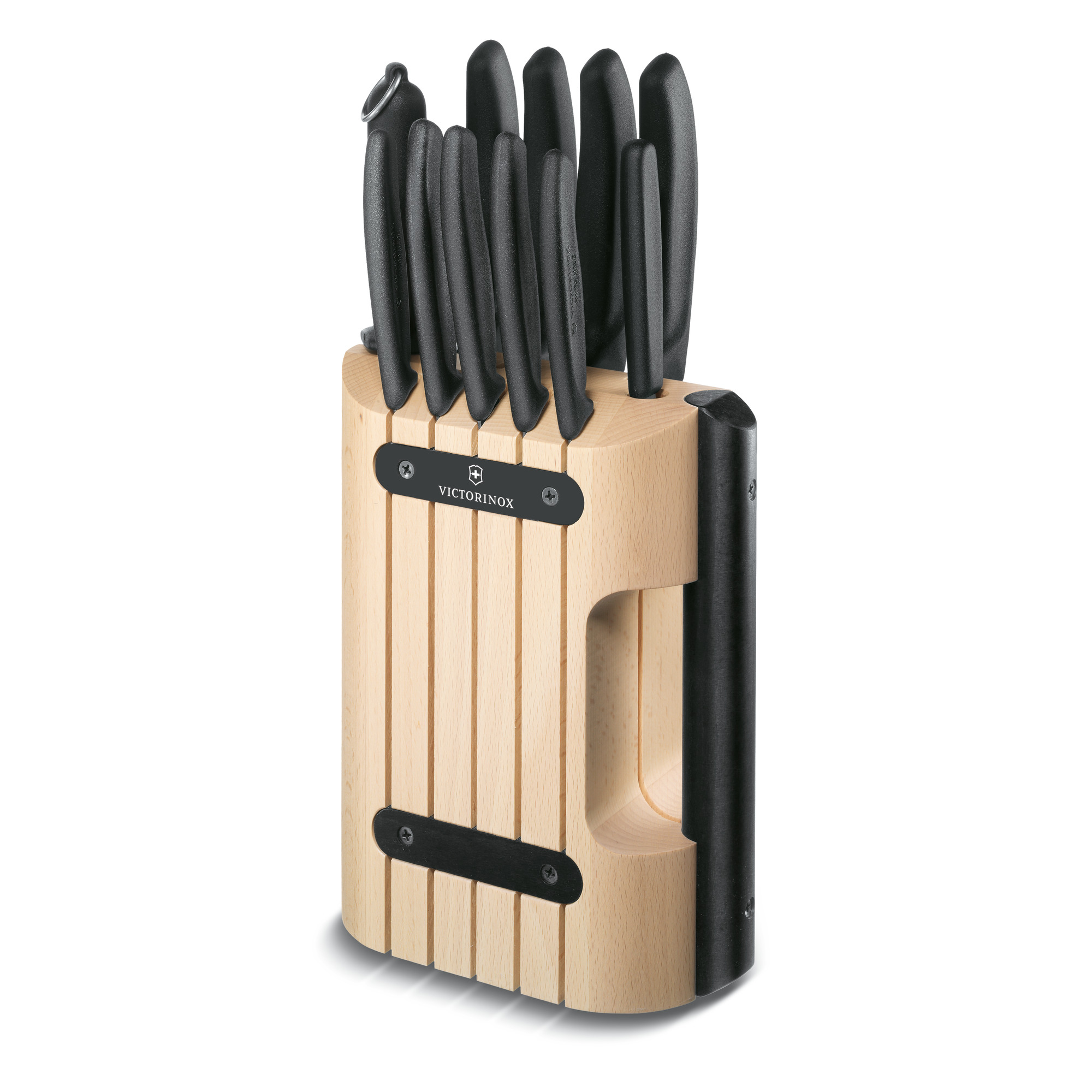 Victorinox "Sparschäler" - Zweischneidig und Ergonomisch Schwarz