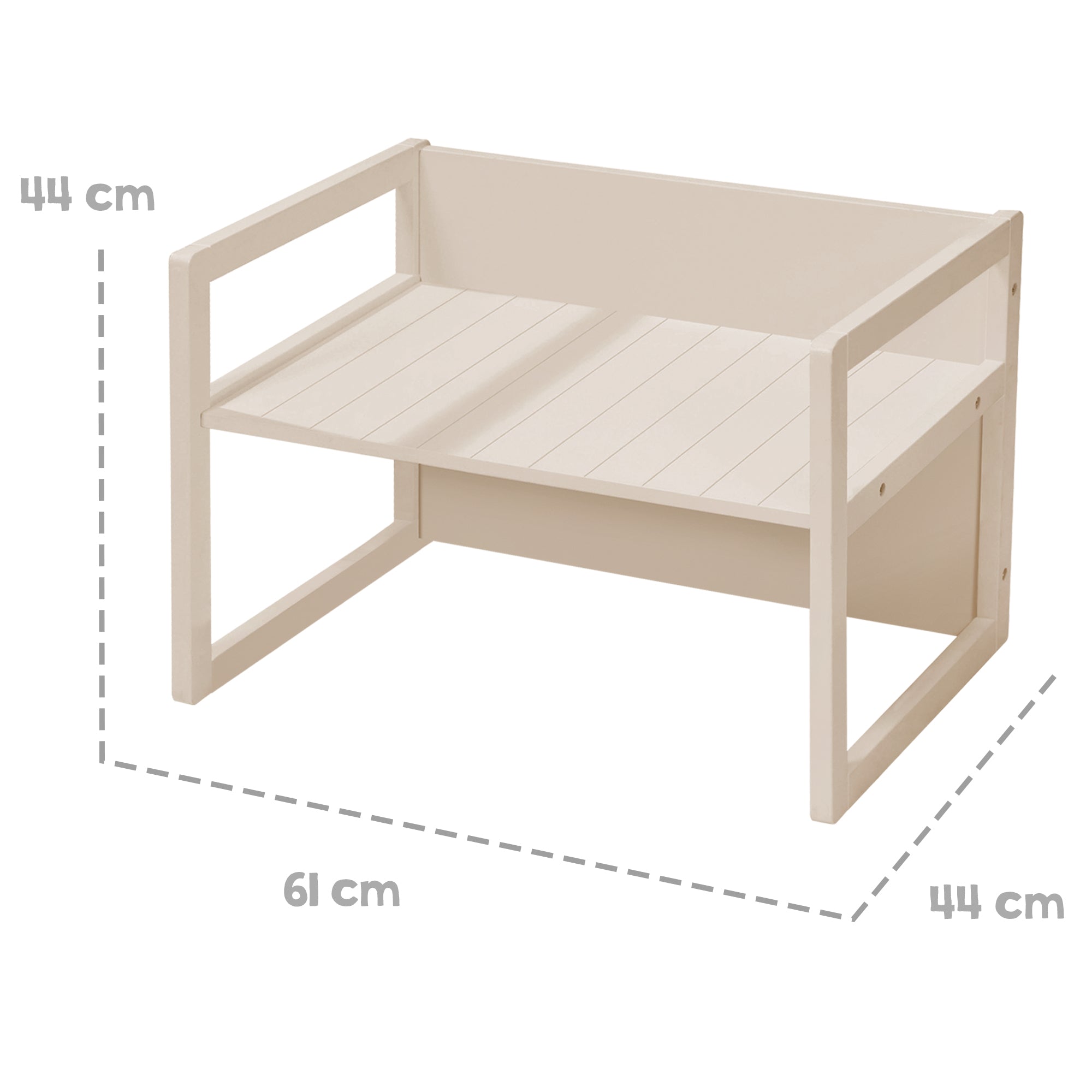 Roba 3041CM Sitzbank/ Tisch Cashmere – Spielmöbel - Produktbild 9