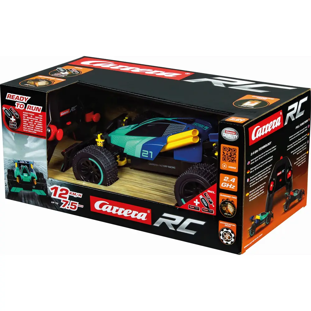 Carrera RC Factory Racing No21 mit Allrad, Akku & Luftreifen 370201070
