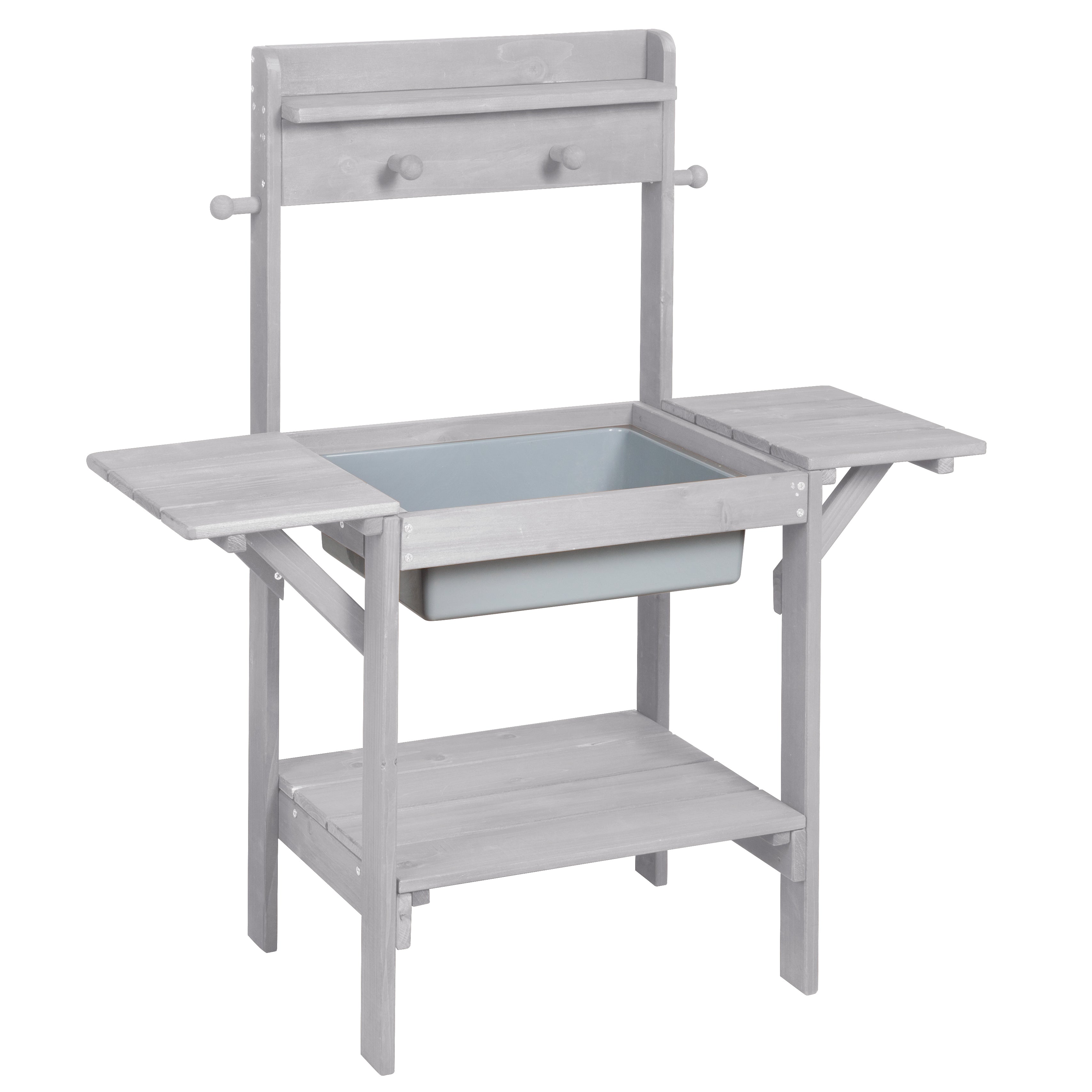 Roba 456019GA Matschküche 'Midi' grau – Outdoor + - Produktbild 4